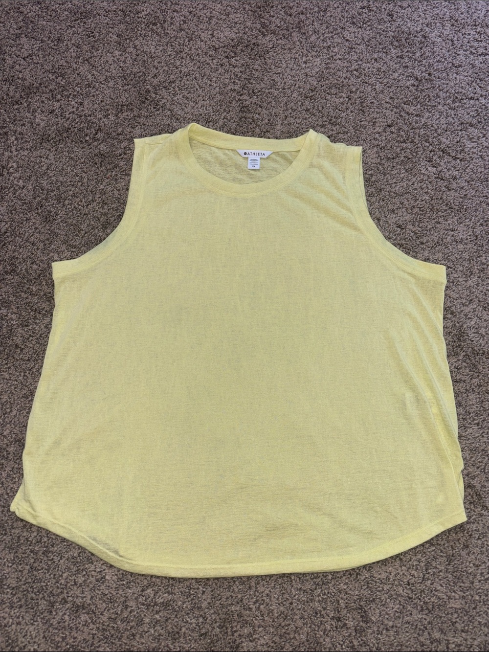 Athleta Tank Top size 2X